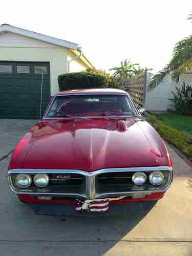 1967 Pontiac Firebird Red, 350C.I., Hurst 4 speed manual, Clean, Edelbrock parts, US $9,900.00, image 16