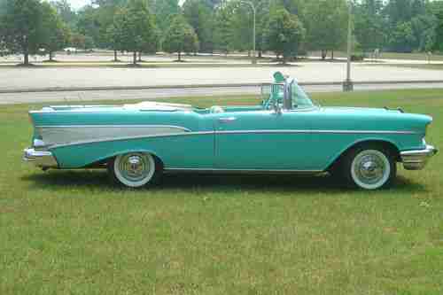 1957 chevrolet Belair Convertible, image 5