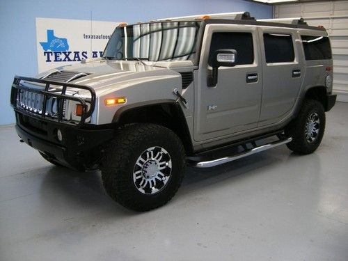 We finance!!!  2007 hummer h2 4x4 auto heated seats nav 3rd row bose 17 rims xm!