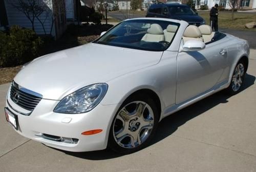 2007 lexus sc 430 convertible $18,100 fully loaded!!