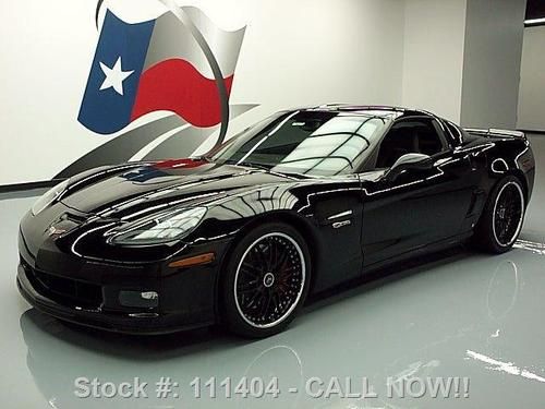 2007 chevy corvette z06 505 hp nav hud htd seats 28k mi texas direct auto