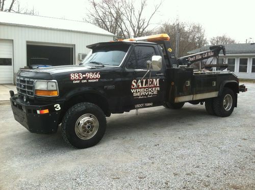 1997 ford f-350 7.3 powerstroke diesel wrecker 4x4