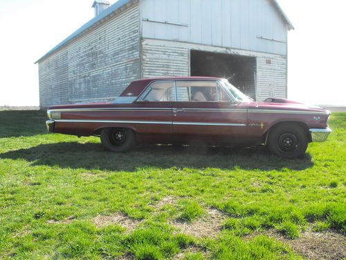 1963 ford galaxie 390 gasser ratrod hotrod