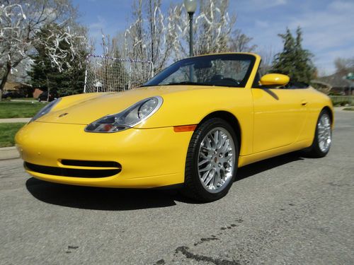 2000 carrera 4 cabriolet - 6 speed