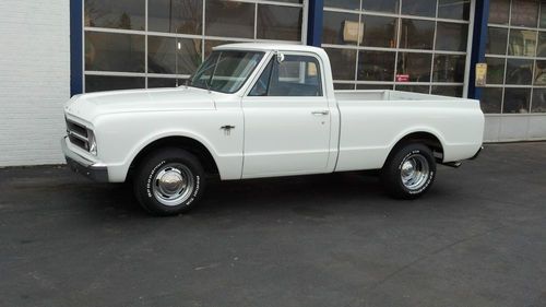 67 72 chevy short box restore  v8 automatic