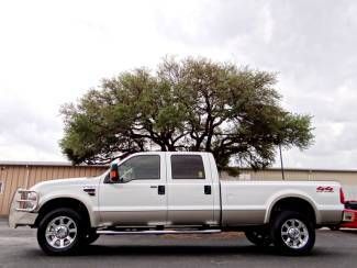 2009 white lariat 6.4l v8 4x4 back up camera sirius heated seats we finance