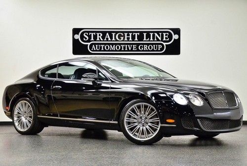 2008 bentley continental gt speed black low miles