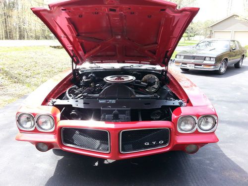 1971 pontiac gto 400 4bbl number matching believed to be original 73,000 miles