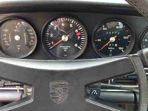 1971 Porsche 911t Targa Black/Black, image 8