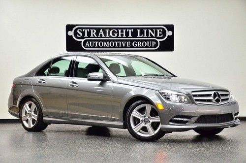 2011 mercedes benz c300 sport grey14k miles