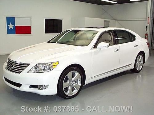 2010 lexus ls460l leather sunroof nav rear cam only 27k texas direct auto