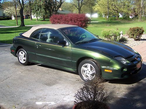 2000 pontiac sunfire gt coupe 2-door 2.4l convertable