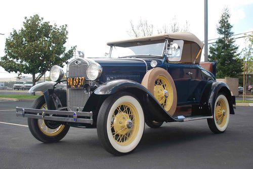 1931 ford model a special deluxe roadster