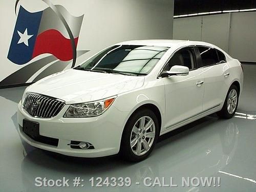 2013 buick lacrosse 3.6l v6 htd leather rear cam 20k mi texas direct auto