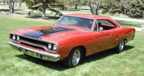 1970 plymouth road runner survivor w air grabber hood scoop &amp; 383