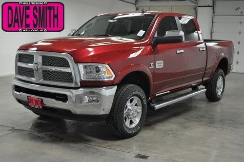 2013 new red dodge crew 4wd diesel sunroof nav heated/cooled leather!!!