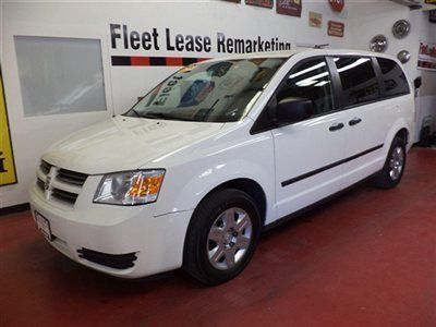 No reserve 2008 dodge grand caravan cargo, 1 owner off corp.lease