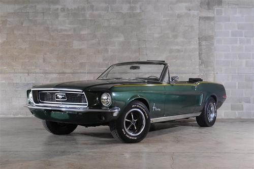 1968 ford mustang convertible 289 v8