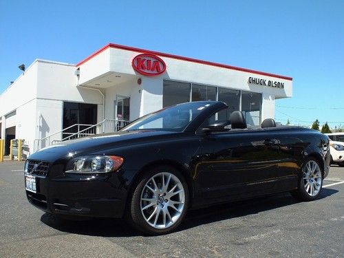 2007 volvo c70 t5 convertable retractable hard top 16k miles!