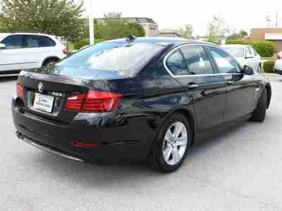 2011 BMW 528I CERTIFIED PRE-OWNED JET BLACK WITH BLACK LEATHER NAVIGATION, image 7