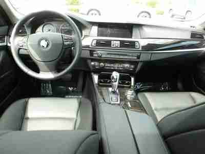 2011 BMW 528I CERTIFIED PRE-OWNED JET BLACK WITH BLACK LEATHER NAVIGATION, image 13