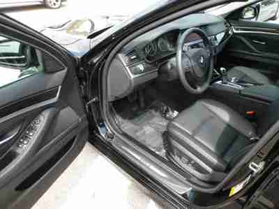 2011 BMW 528I CERTIFIED PRE-OWNED JET BLACK WITH BLACK LEATHER NAVIGATION, image 15
