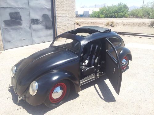 1965 vw chopped top suicide doors rag top