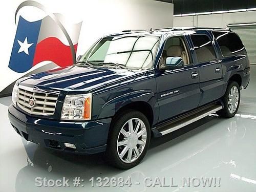 2006 cadillac escalade esv awd sunroof nav dvd 31k mi texas direct auto
