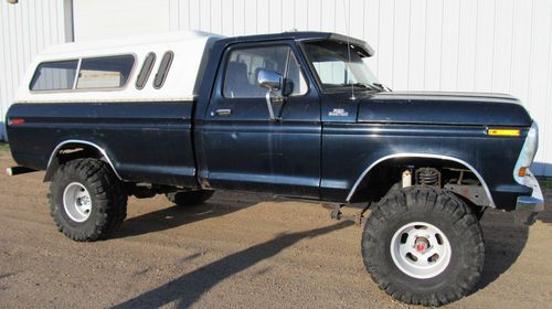 1978 1979 ford f150 custom 4x4 pickup truck 460 5 speed w/ granny low