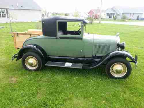 1929 Ford Model A Sport Coupe Utility body, truck, image 4