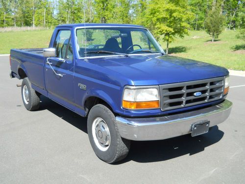 1996 ford f-250 xl standard cab pickup 2-door 5.0l automatic