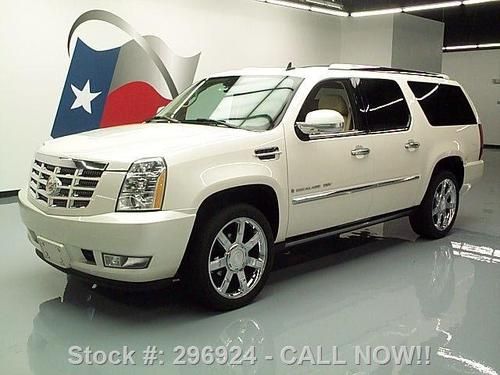 2007 cadillac escalade esv awd sunroof nav dvd rear cam texas direct auto