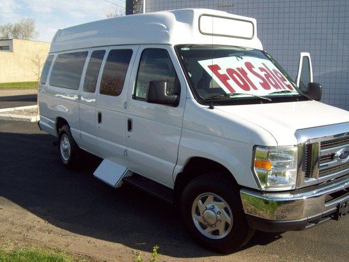 2010 ford e350 raised roof van hotel shuttle