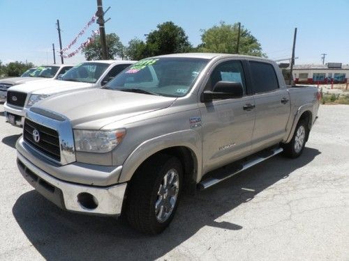 2008 toyota tundra crewmax 5.7l leather texas edition 6 month warranty