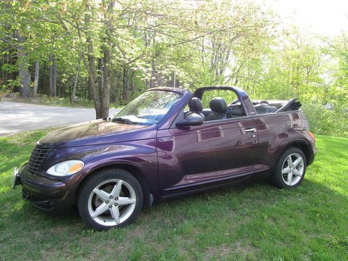 2005 chrysler pt cruiser convertible