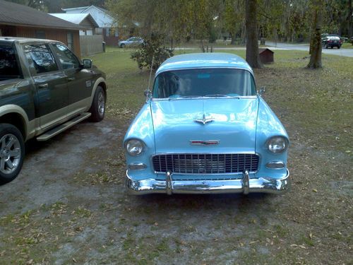 2 door wagon, handyman, blue, automatic, 350 motor, rare, image 2