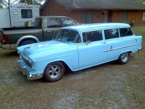 2 door wagon, handyman, blue, automatic, 350 motor, rare, image 3