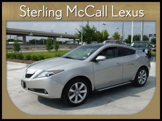 2010 acura zdx awd 4dr advance pkg leather sunroof  navigation