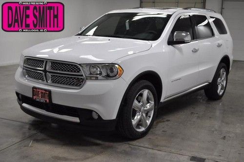 2013 new white awd hemi heated/cooled leather rearcam sunroof trailer tow grp!