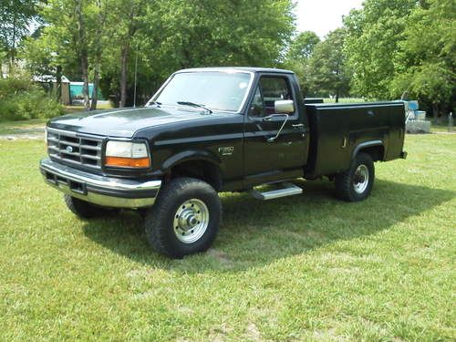 1996  ford f 350 4x4 7.3 powerstroke turbo diesel  runs great  new parts