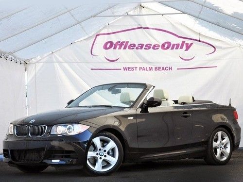 Leather push button start cruise control convertible warranty off lease only
