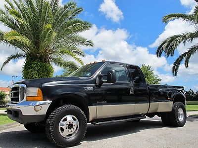 2000 ford f-350 supercab dually 4x4 lariat 7.3l powerstroke diesel floirda truck