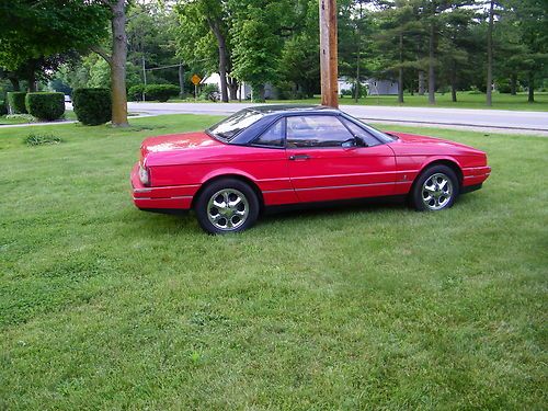 1988 cadillac allante base convertible 2-door 4.1l