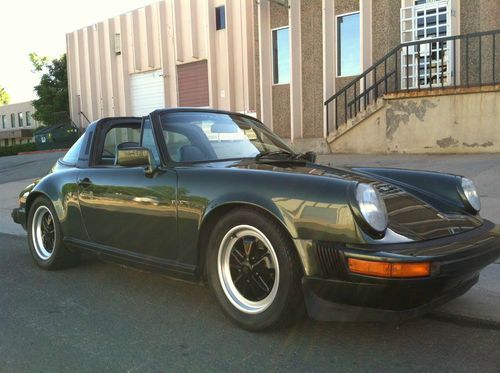 1977 porsche 911 carrera 3.0 targa rare euro model fast clean