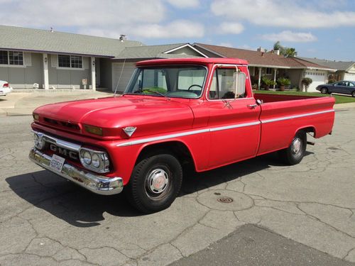 1966 gmc custom 10 long wheel base pickup 96 pictures&amp;hd video no reserve