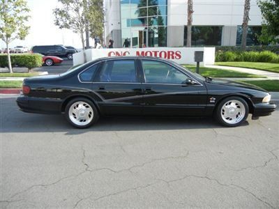 1996 chevrolet caprice ss / original / low miles / impala / chevy / california