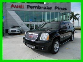 Gmc 11 yukon xl sport utility 94 6-speed touring bose onstar cd xm hitch black