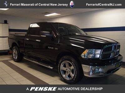 2010 dodge ram 1500 quad cab 4 door 5.7l hemi 5 spd auto 4x4 black w dark slate