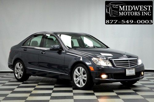 2010 10 mercedes c-class c300 4matic navigation premium 2 sunroof heated seats