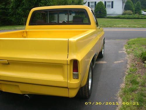 1976 chev short bed pick-up mild custom